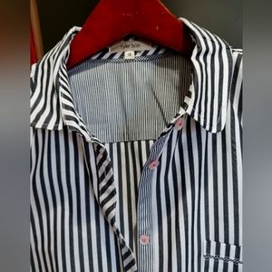 Long sleeve, striped blouse